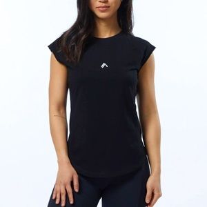 Alphalete Velocity Tee Black, Small